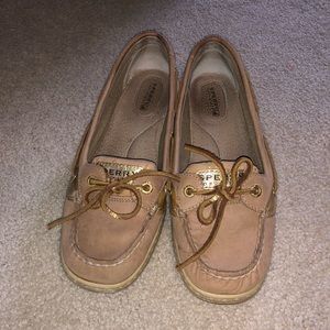 SPERRY Top-Sider w/ Gold Trim